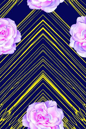 几何印花华亿平台图片