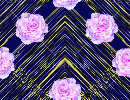 几何印花华亿平台图片