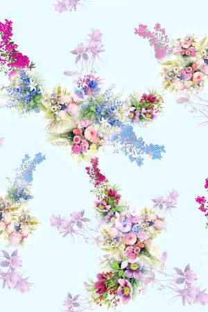 小碎花印花华亿平台图片