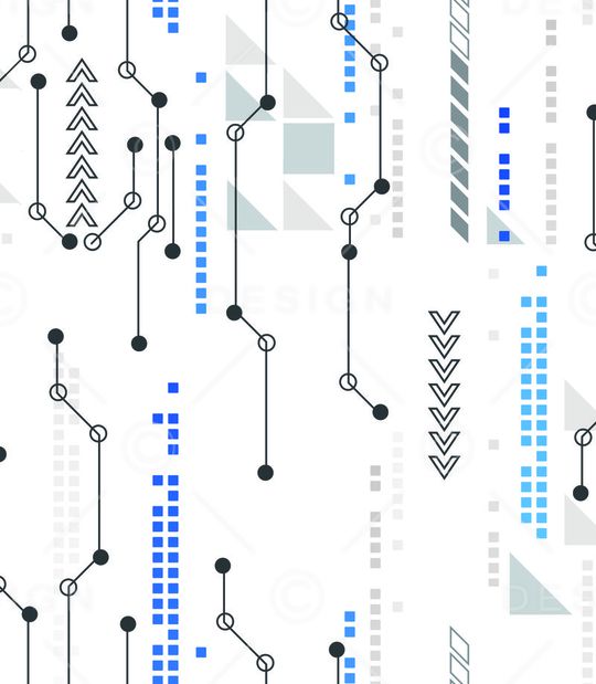 2017年女装新几何印花华亿平台图片