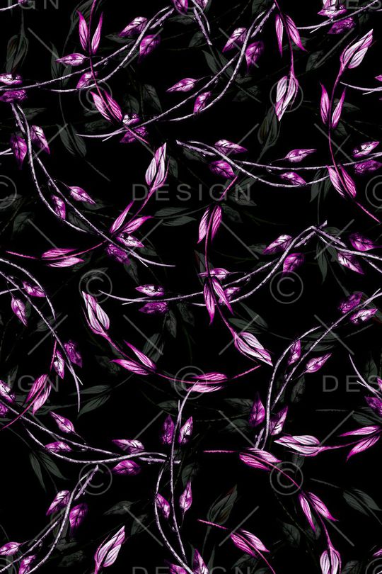 树枝印花华亿平台图片