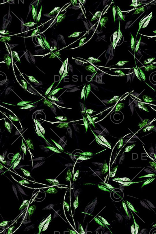 树枝印花华亿平台图片