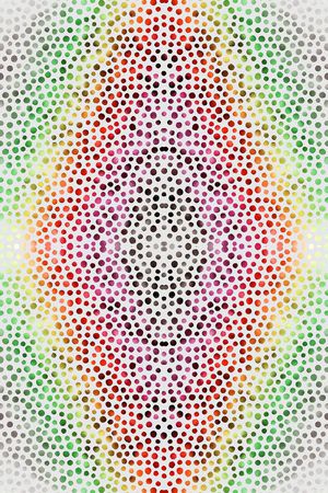 圆点印花华亿平台图片