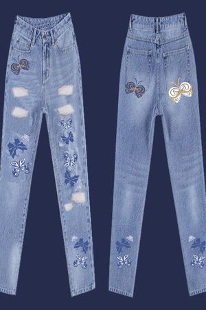 创意蝴蝶印花华亿平台图片