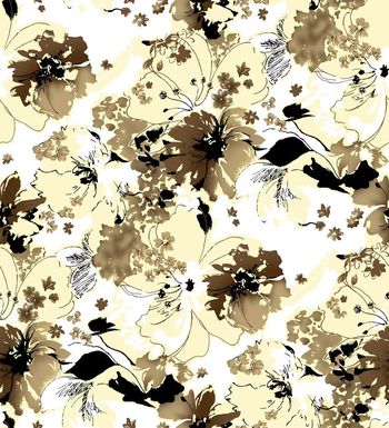 花朵印花华亿平台图片