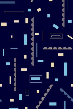 几何印花华亿平台图片