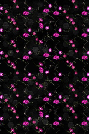 乱花印花华亿平台图片