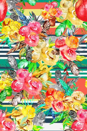 花朵印花华亿平台图片