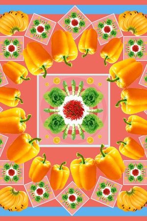 趣味图案印花华亿平台图片