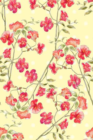 小清新印花华亿平台图片