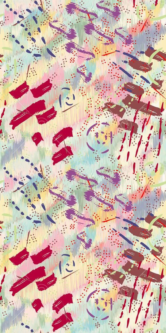 五彩印花华亿平台图片