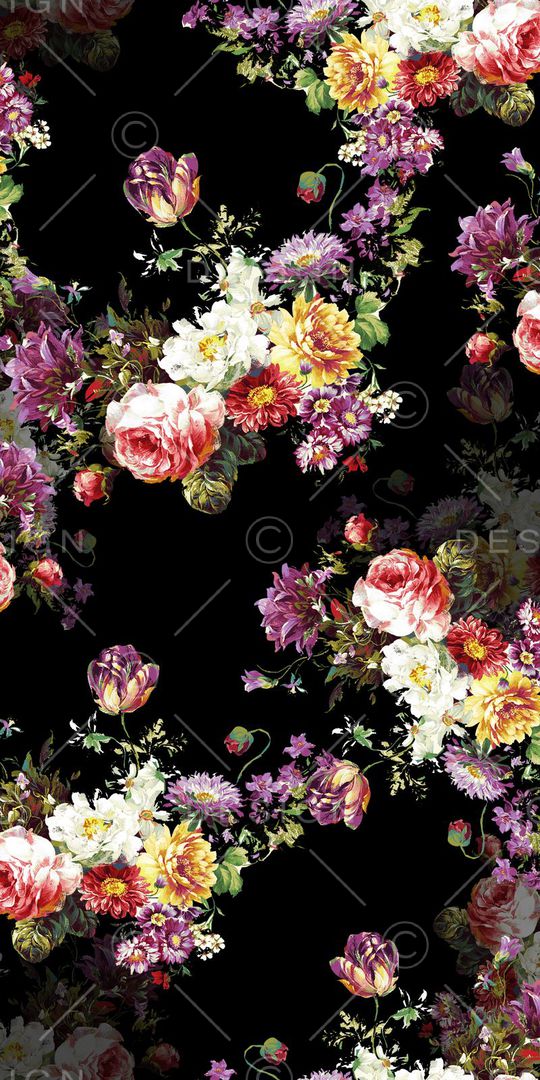 黑底印花华亿平台图片