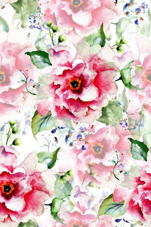 大朵印花华亿平台图片