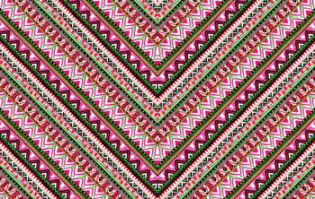 667898-几何印度安V形小花07839b