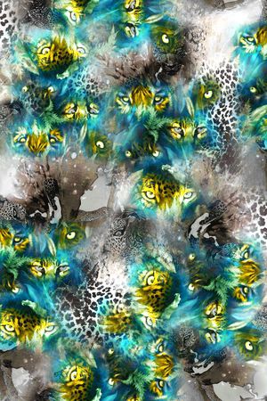 野兽印花华亿平台图片