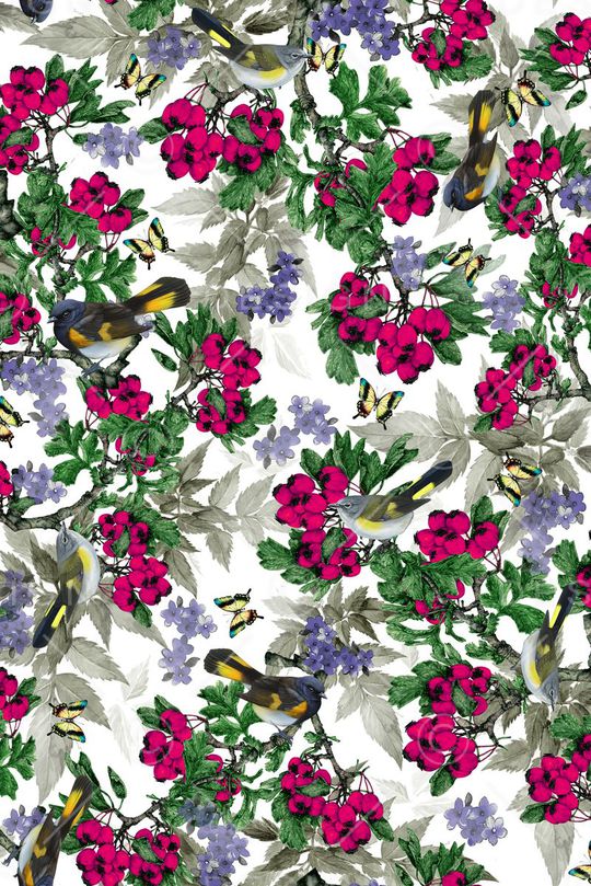 花朵印花华亿平台图片