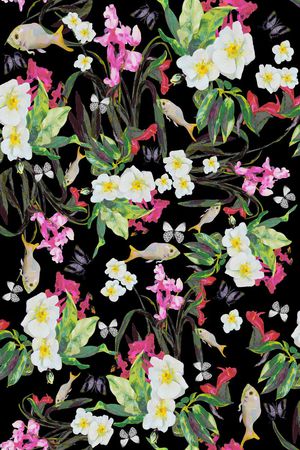 花朵印花华亿平台图片