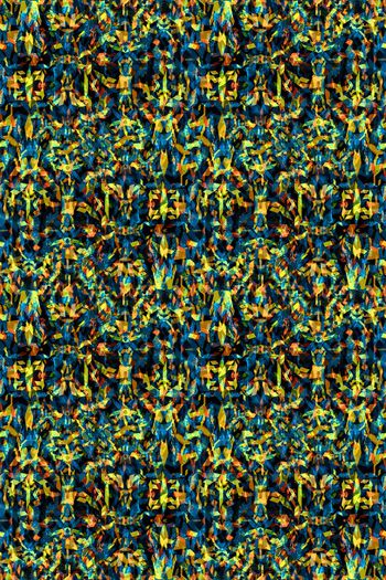 668043-色块小几何撞色男装