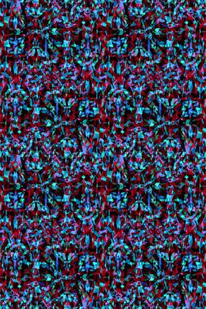 不规则几何印花华亿平台图片