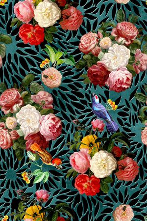 时尚印花华亿平台图片