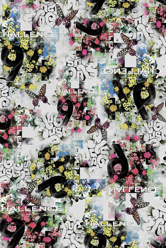 几何印花华亿平台图片