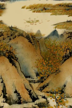 中国风印花华亿平台图片