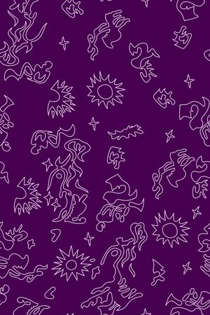 不规则几何印花华亿平台图片