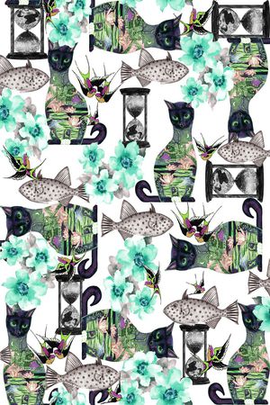 。蝴蝶印花华亿平台图片