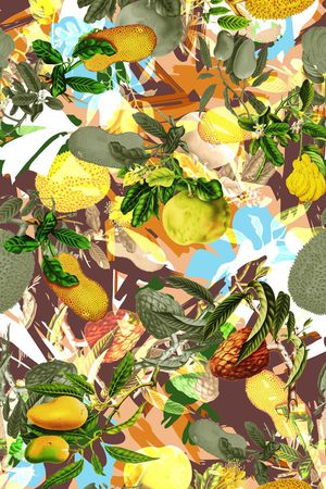 水果印花华亿平台图片