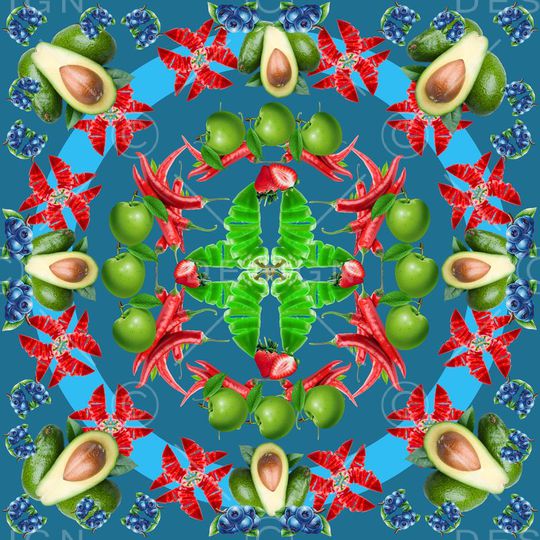 趣味图案印花华亿平台图片