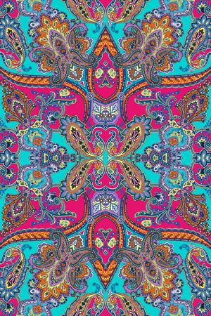 民族风情印花华亿平台图片