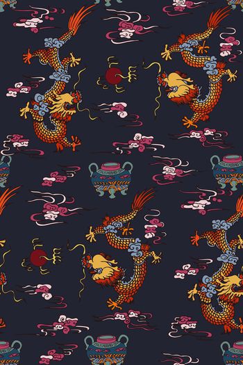 668201-中国风宫廷龙纹男装华亿平台