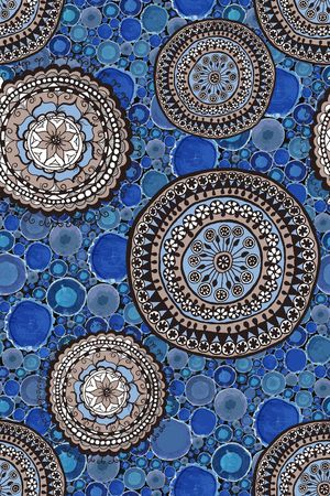 民族风印花华亿平台图片