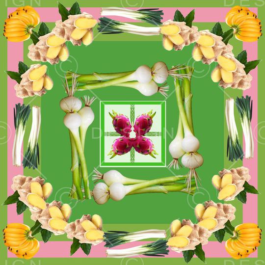 趣味图案印花华亿平台图片