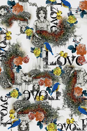 欧式风格印花华亿平台图片