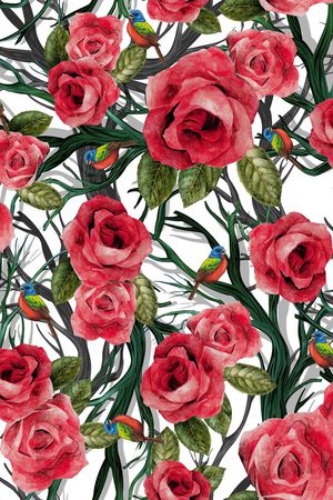 爱丽丝树藤花印花华亿平台图片