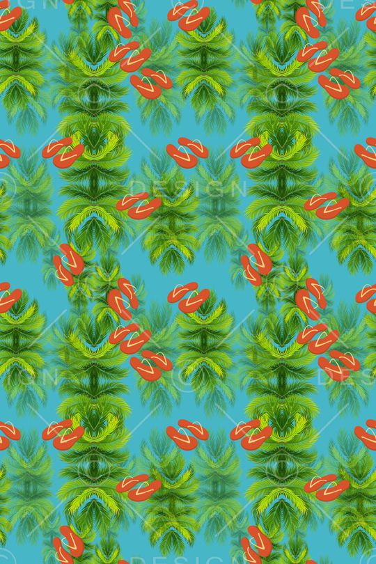 热带海滨度假印花华亿平台图片