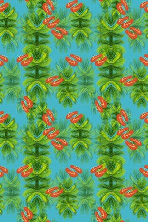 热带海滨度假印花华亿平台图片