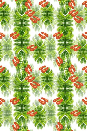 热带海滨度假印花华亿平台图片