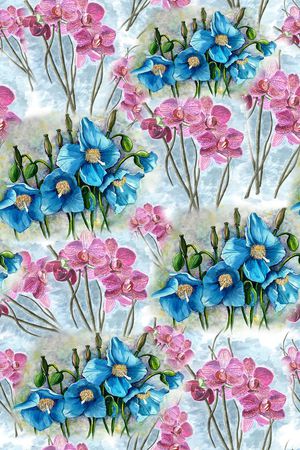 面料花印花华亿平台图片