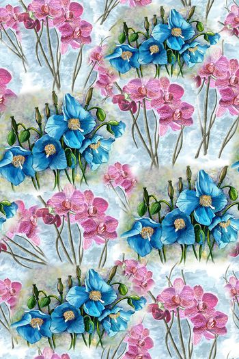 面料花印花华亿平台图片