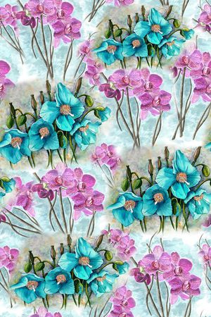 面料花印花华亿平台图片