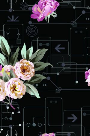 2017年女装新几何印花华亿平台图片