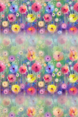 抽象花卉印花华亿平台图片