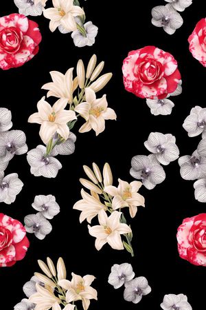 面料花印花华亿平台图片