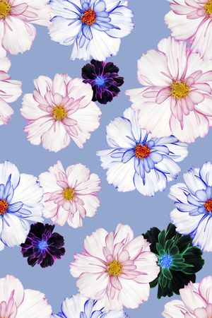 田园风印花华亿平台图片