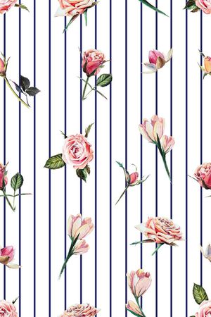 田园风印花华亿平台图片