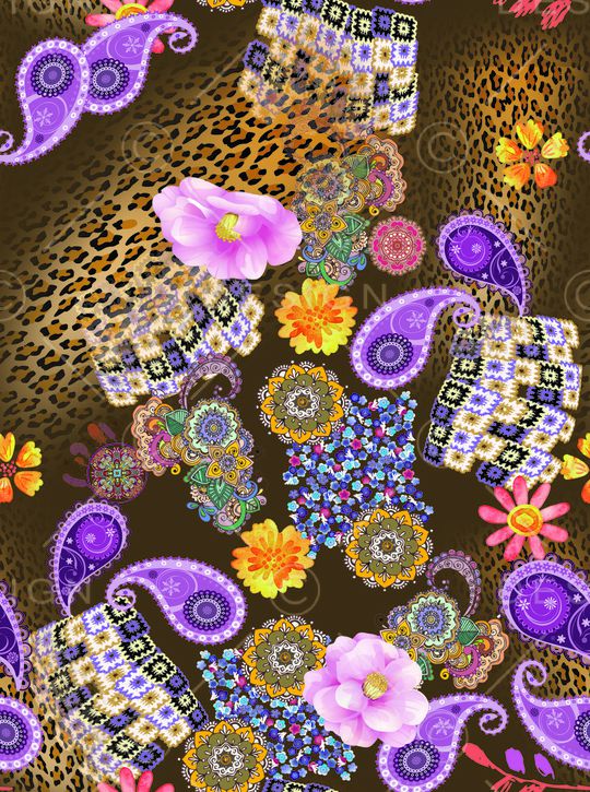 莫妮卡-女装华亿平台印花华亿平台图片