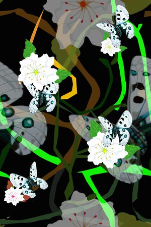 花朵印花华亿平台图片