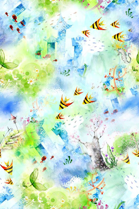 热带风印花华亿平台图片